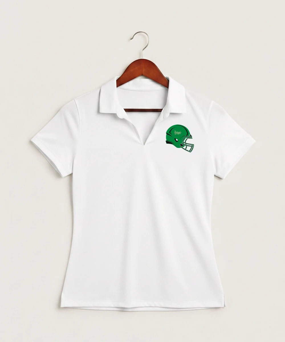 Holdingford High School Football (Boys) - White Polo - Left Chest