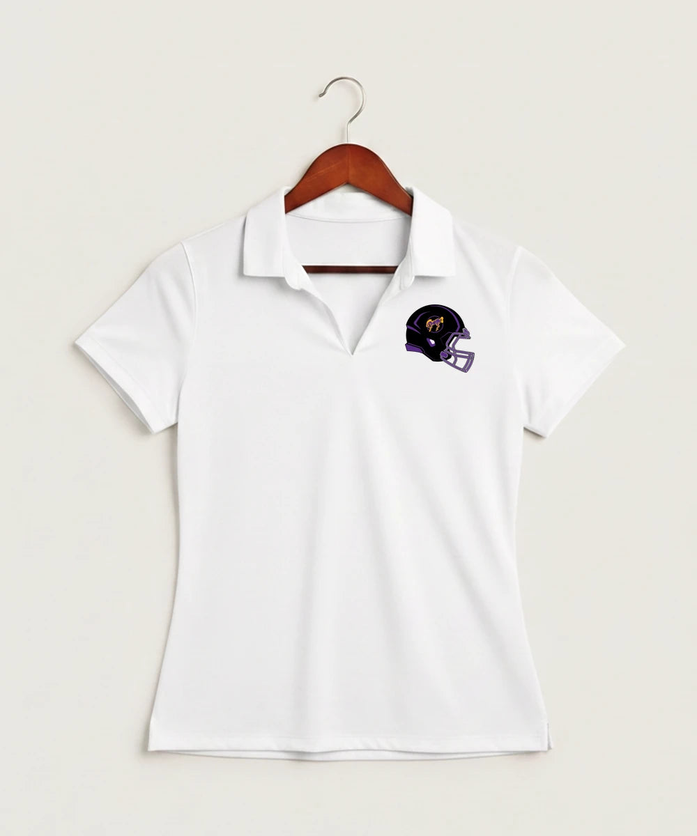 International Falls High School Football (Boys) - White Polo - Left Chest