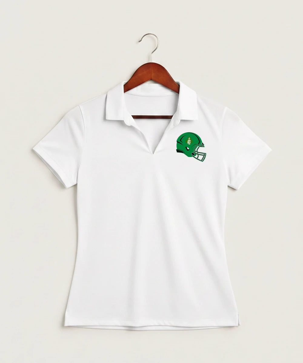 Verndale High School Football (Boys) - White Polo - Left Chest