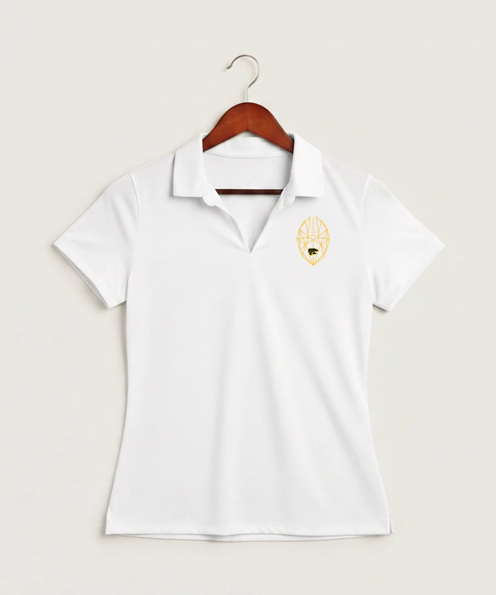 Le-Win Football - White Polo - Left Chest