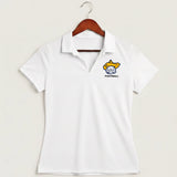 Polo HS Football general - White Polo - Left Chest