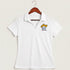 Polo HS Football general - White Polo - Left Chest