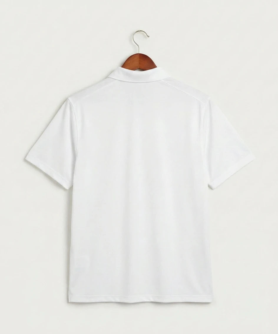 Rock Ridge Spring Sports - White Polo - Left Chest — back