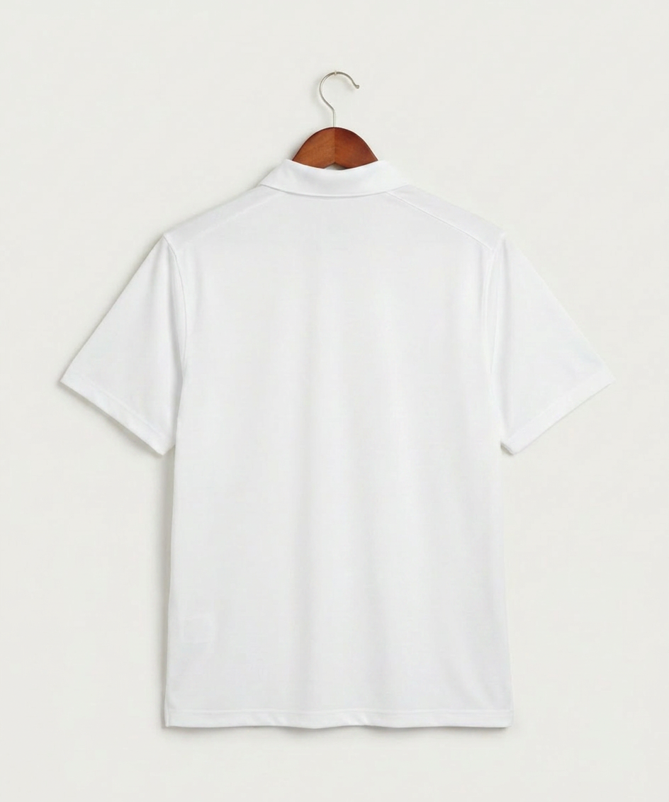 Plainview Elgin Millville H S Volleyball (Girls) - White Polo - Left Chest (back)