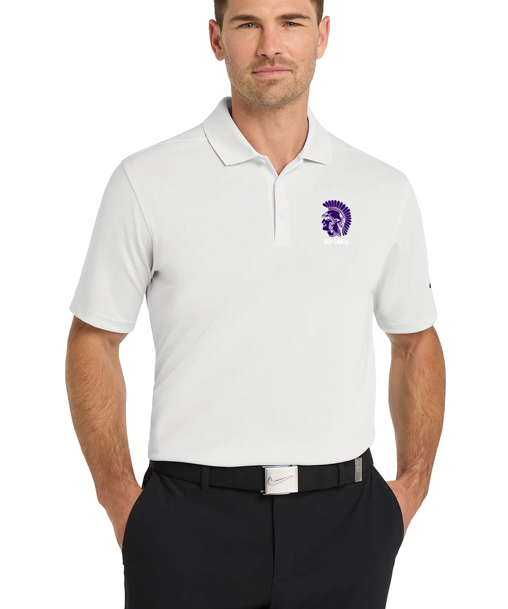 Barnesville Softball - White Polo - Left Chest