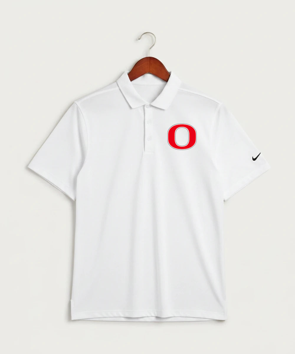 Osakis High School Athletics Coed - White Polo - Left Chest