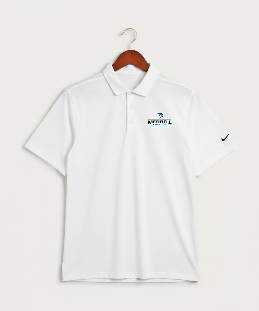 Merrill Dance and Cheer - White Polo - Left Chest