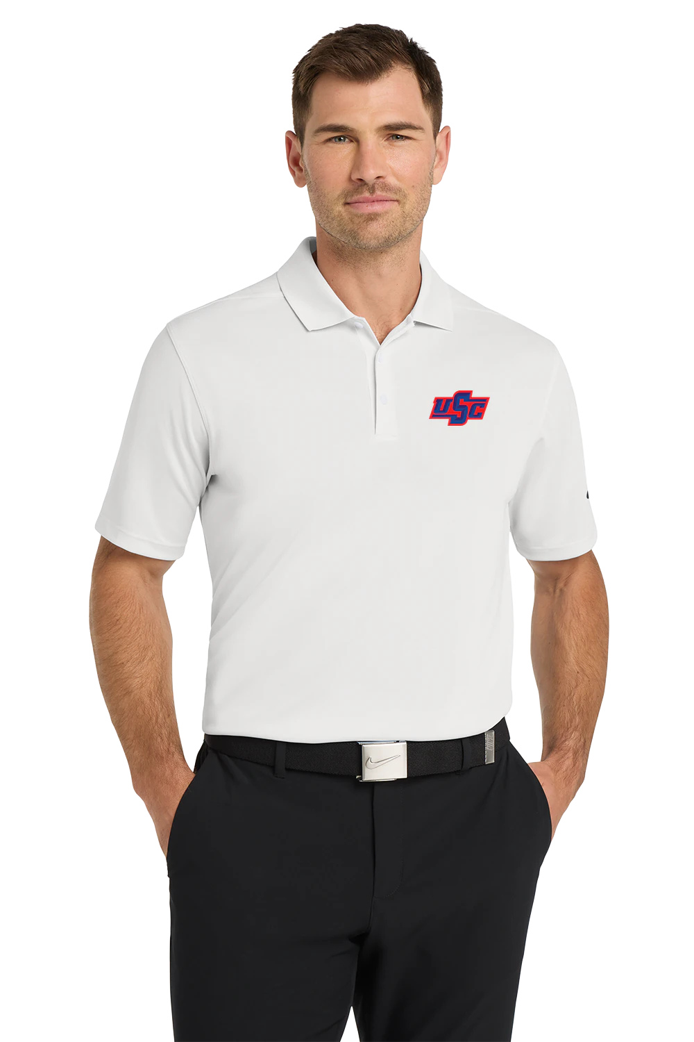 Wells Baseball & Softball - White Polo - Left Chest