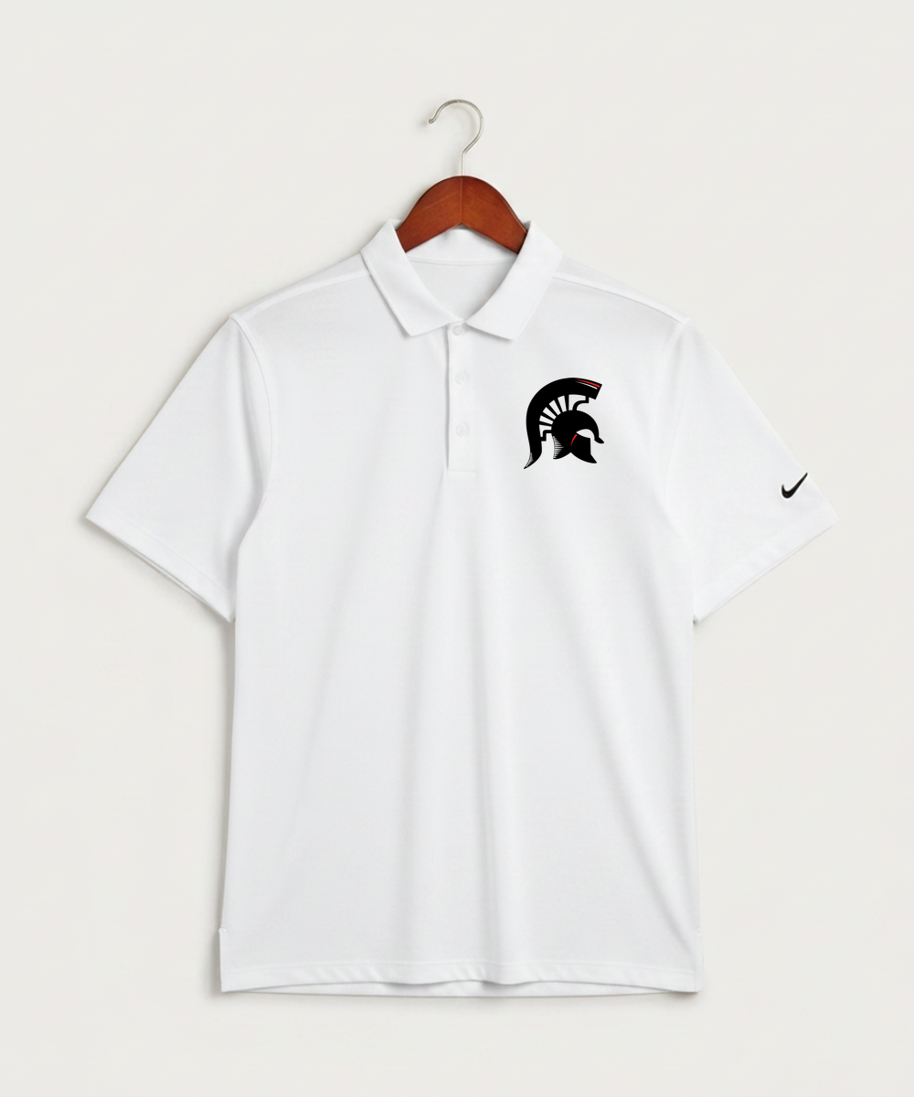 Bold High School Football (Boys) - White Polo - Left Chest