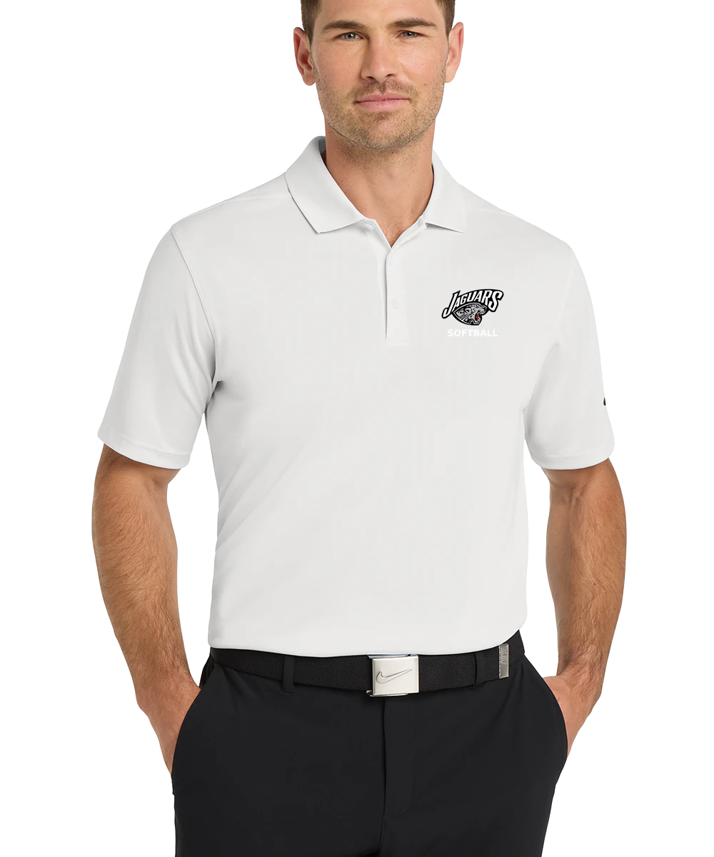 Hinckley Finlayson Softball - White Polo - Left Chest