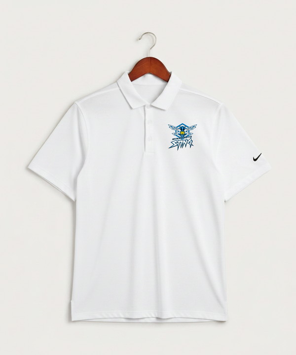 Minnesota Sting Athletics - White Polo - Left Chest