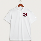 Moline Cheer general - White Polo - Left Chest