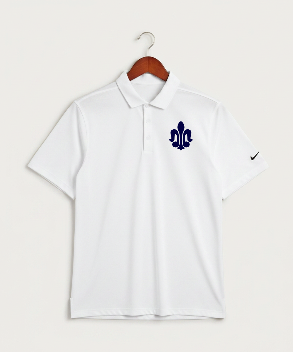 Saint Peter High School Athletics - White Polo - Left Chest