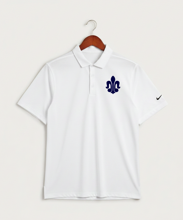Saint Peter High School Athletics - White Polo - Left Chest