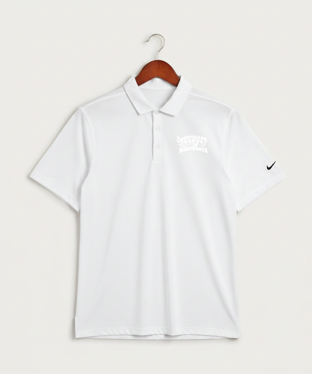 Northeast Range High School Volleyball (Girls) - White Polo - Left Chest