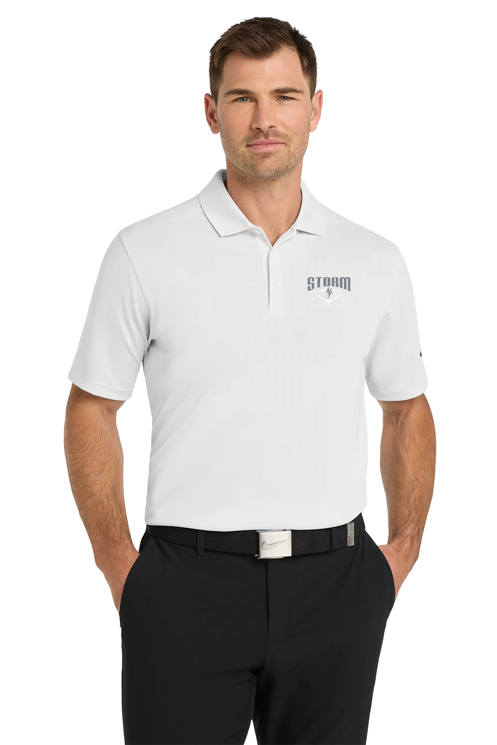 BW Softball - White Polo - Left Chest