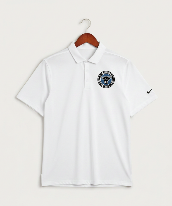 Martin County West High School Football (Boys) - White Polo - Left Chest