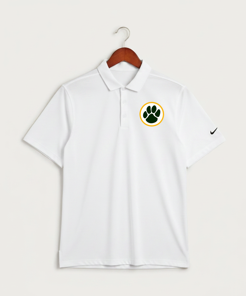 Ashwaubenon High School Football (Boys) - White Polo - Left Chest