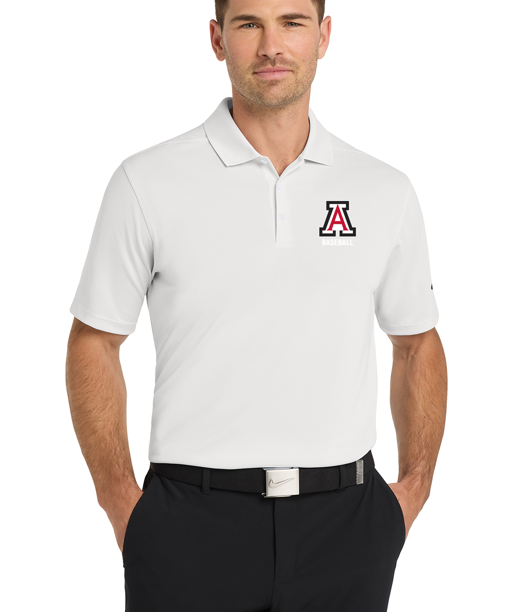 Amboy Baseball - White Polo - Left Chest