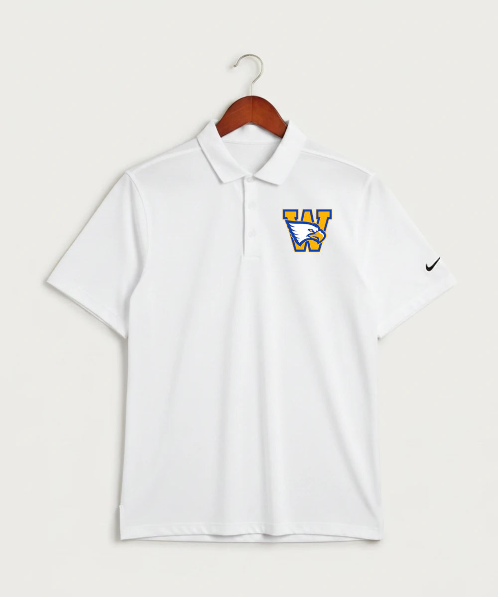 Windom Area High School Volleyball (Girls) - White Polo - Left Chest