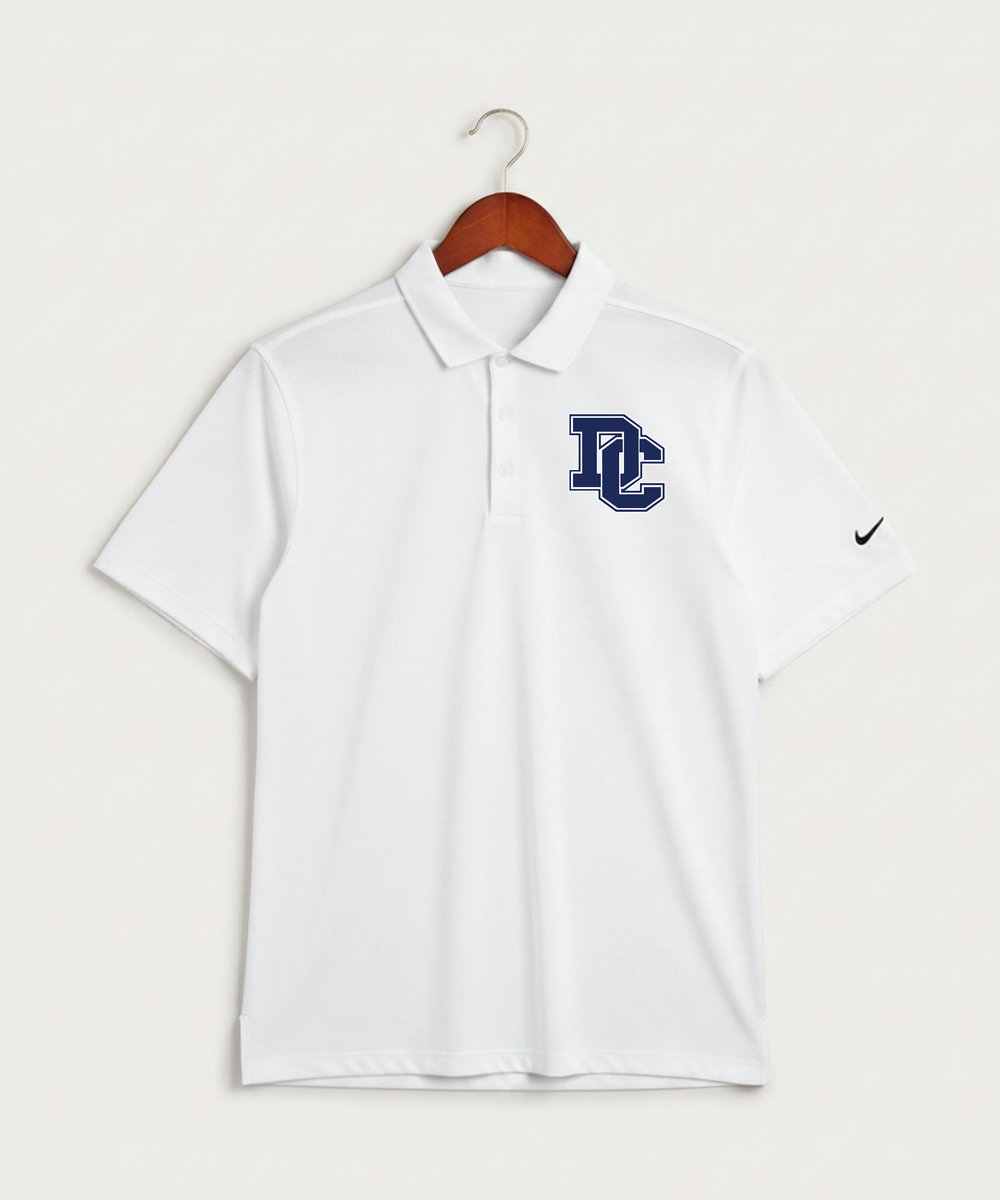 Dassel Cokato High School Football (Boys) - White Polo - Left Chest