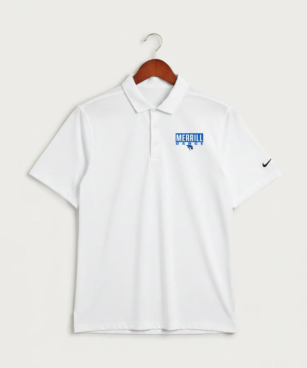 Merrill Dance and Cheer - White Polo - Left Chest