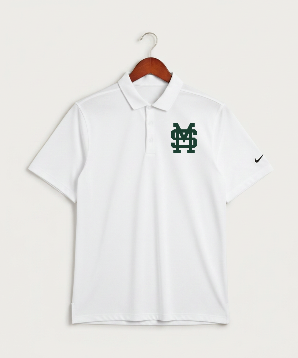 Sleepy Eye St. Mary's High School Athletics Coed - White Polo - Left Chest