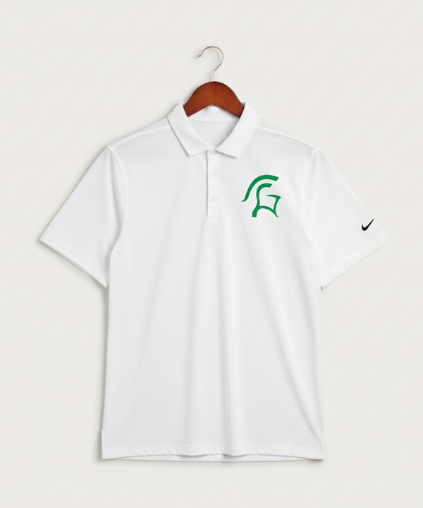 La Crescent High School Football (Boys) - White Polo - Left Chest