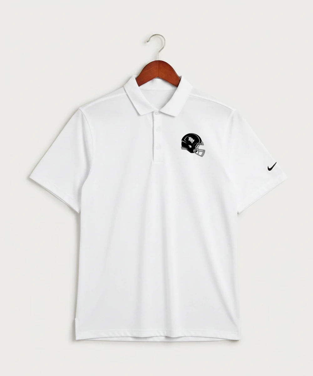 DGF High School Football (Boys) - White Polo - Left Chest