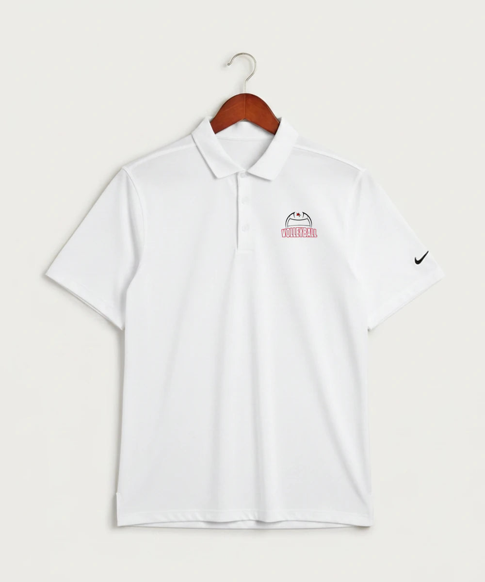 Ely Memorial High School Volleyball (Girls) - White Polo - Left Chest