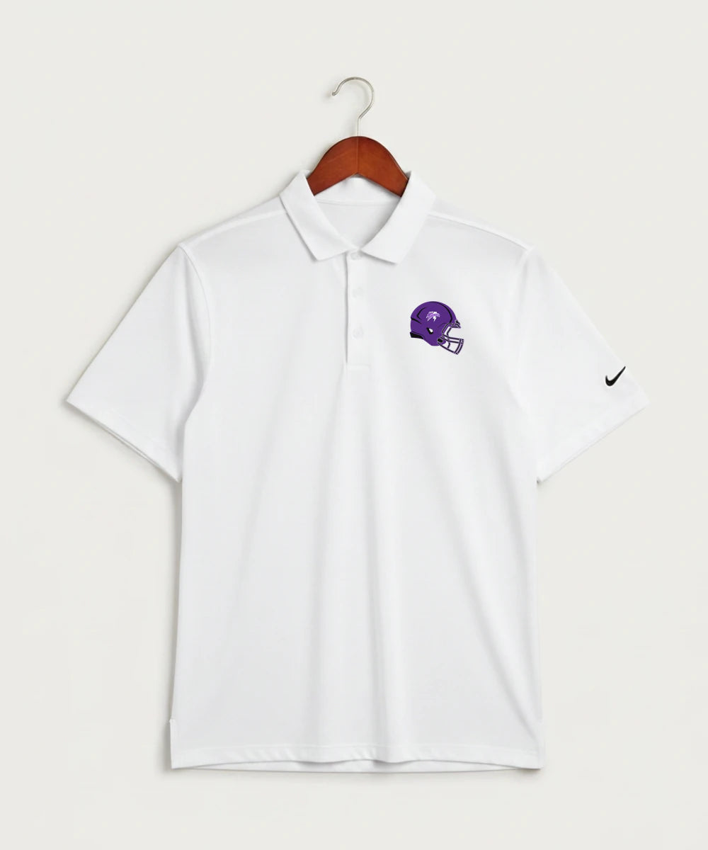 Polk County West Football (Boys) - White Polo - Left Chest