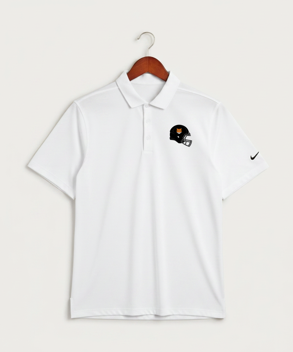 Princeton High School Football (Boys) - White Polo - Left Chest