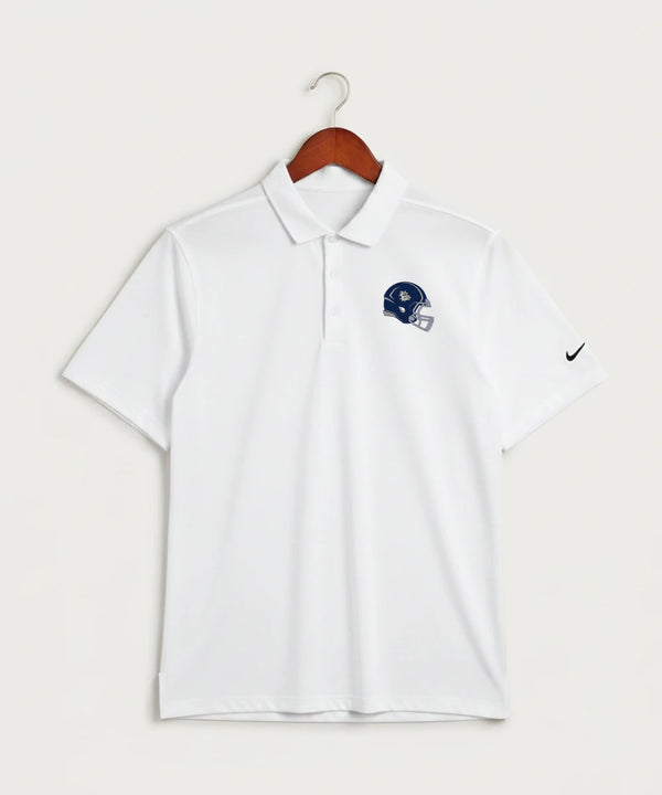 Sargent County High School Football (Boys) - White Polo - Left Chest