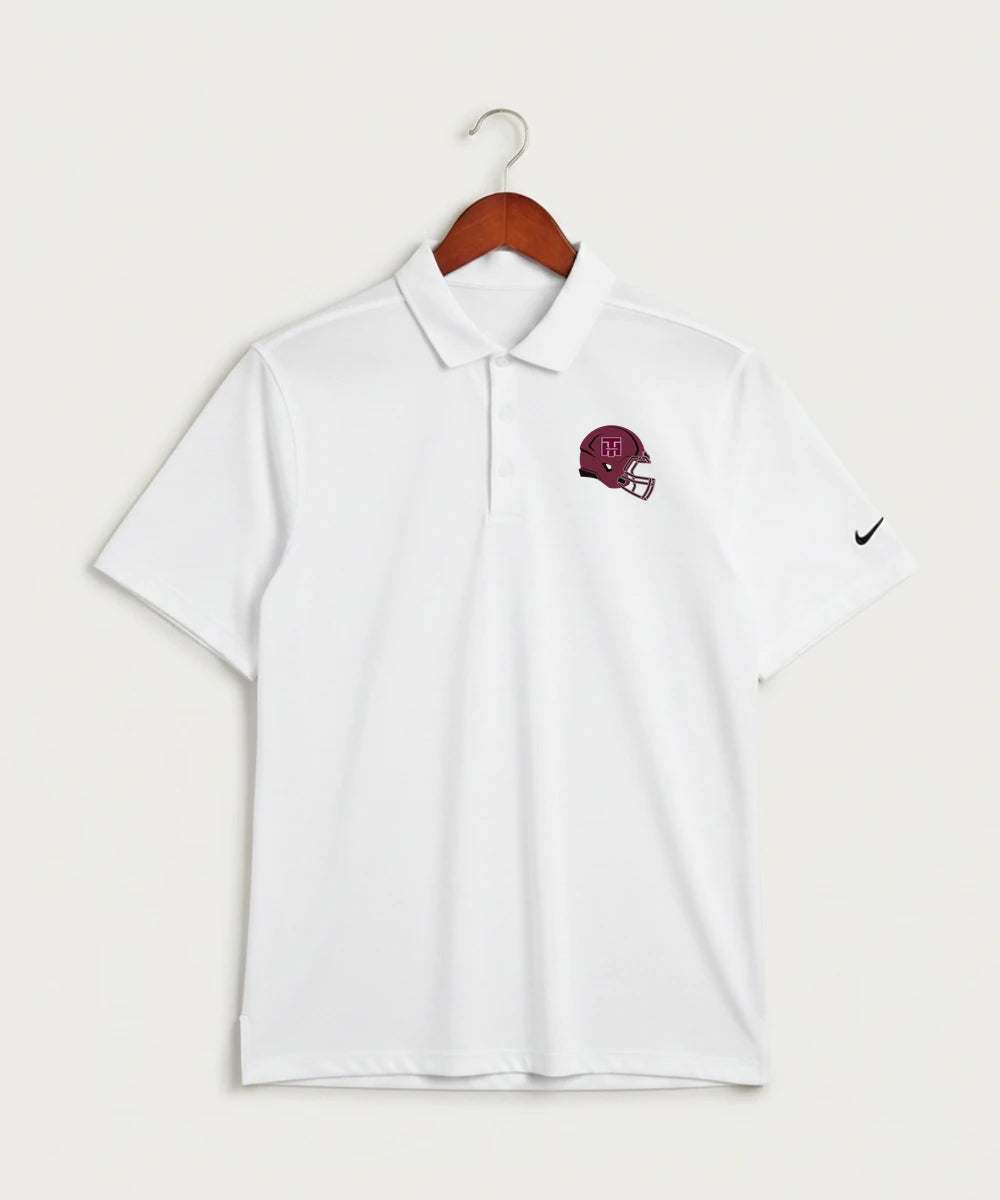 Two Harbors High School Football (Boys) - White Polo - Left Chest