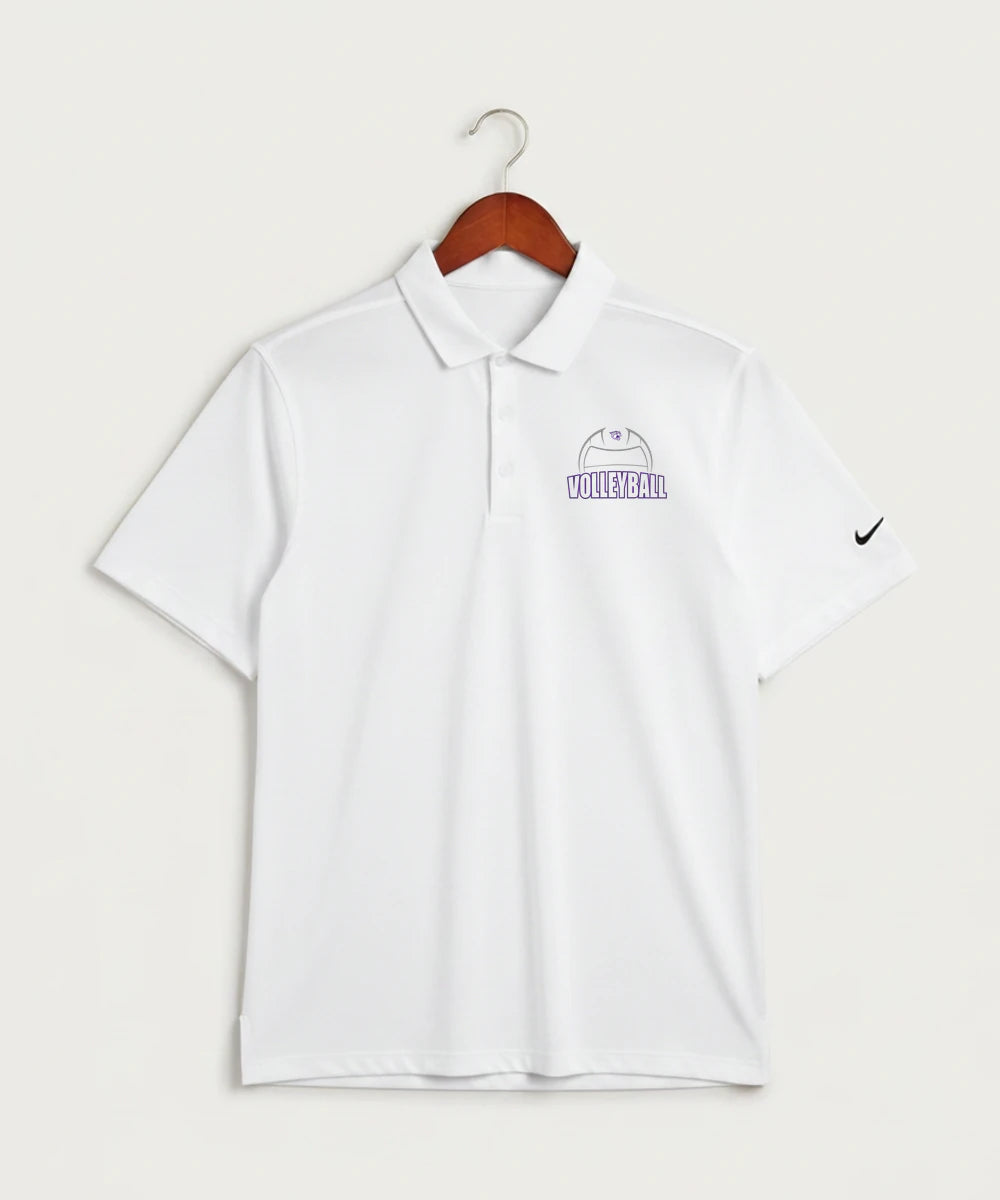 Goodhue High School Volleyball (Girls) - White Polo - Left Chest