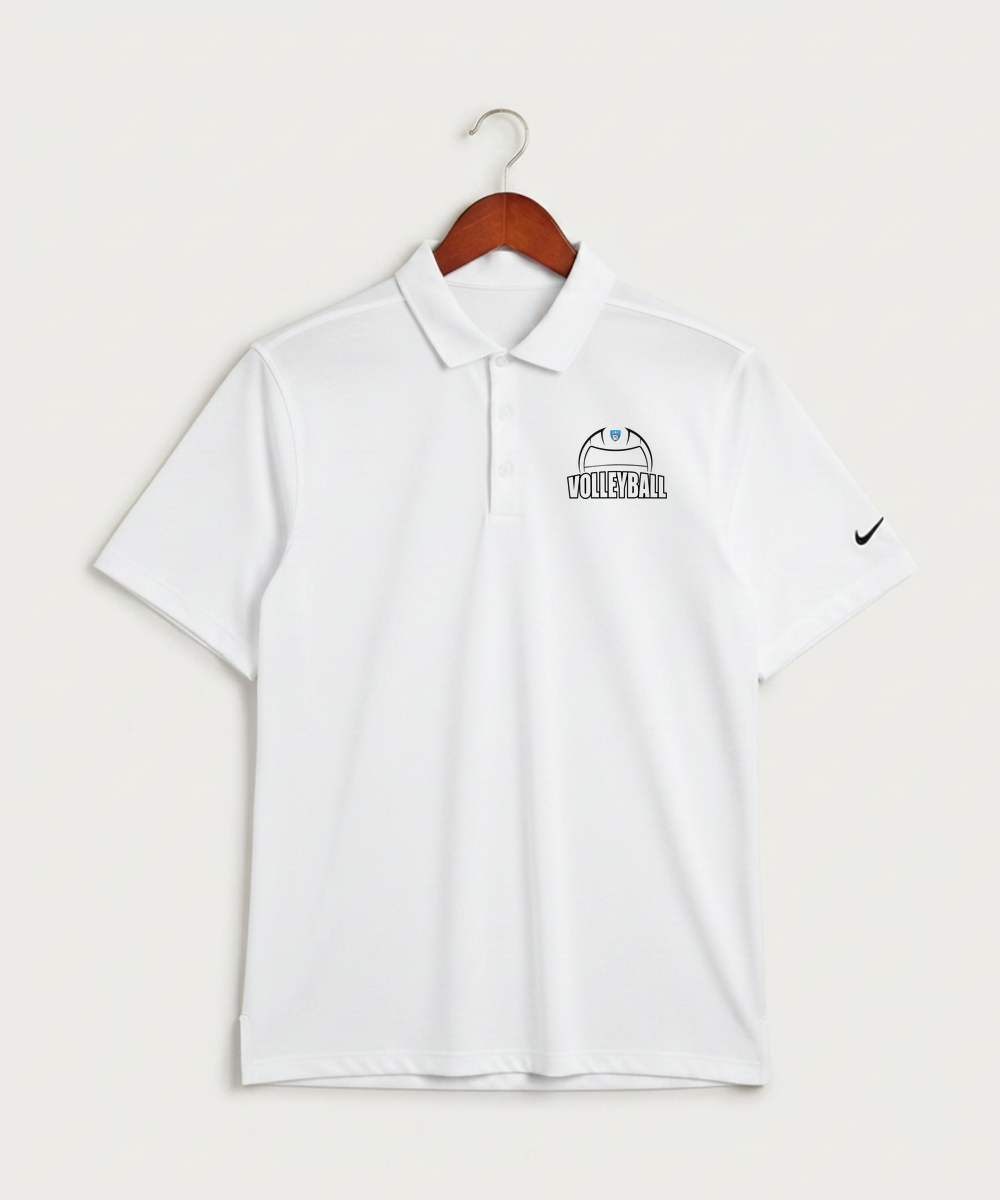 Janesville Waldorf Pemberton Volleyball (Girls) - White Polo - Left Chest