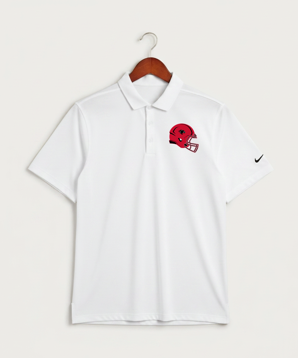 Nrheg Panthers High School Football (Boys) - White Polo - Left Chest
