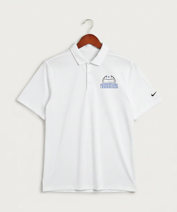 Owatonna High School Volleyball (Girls) - White Polo - Left Chest