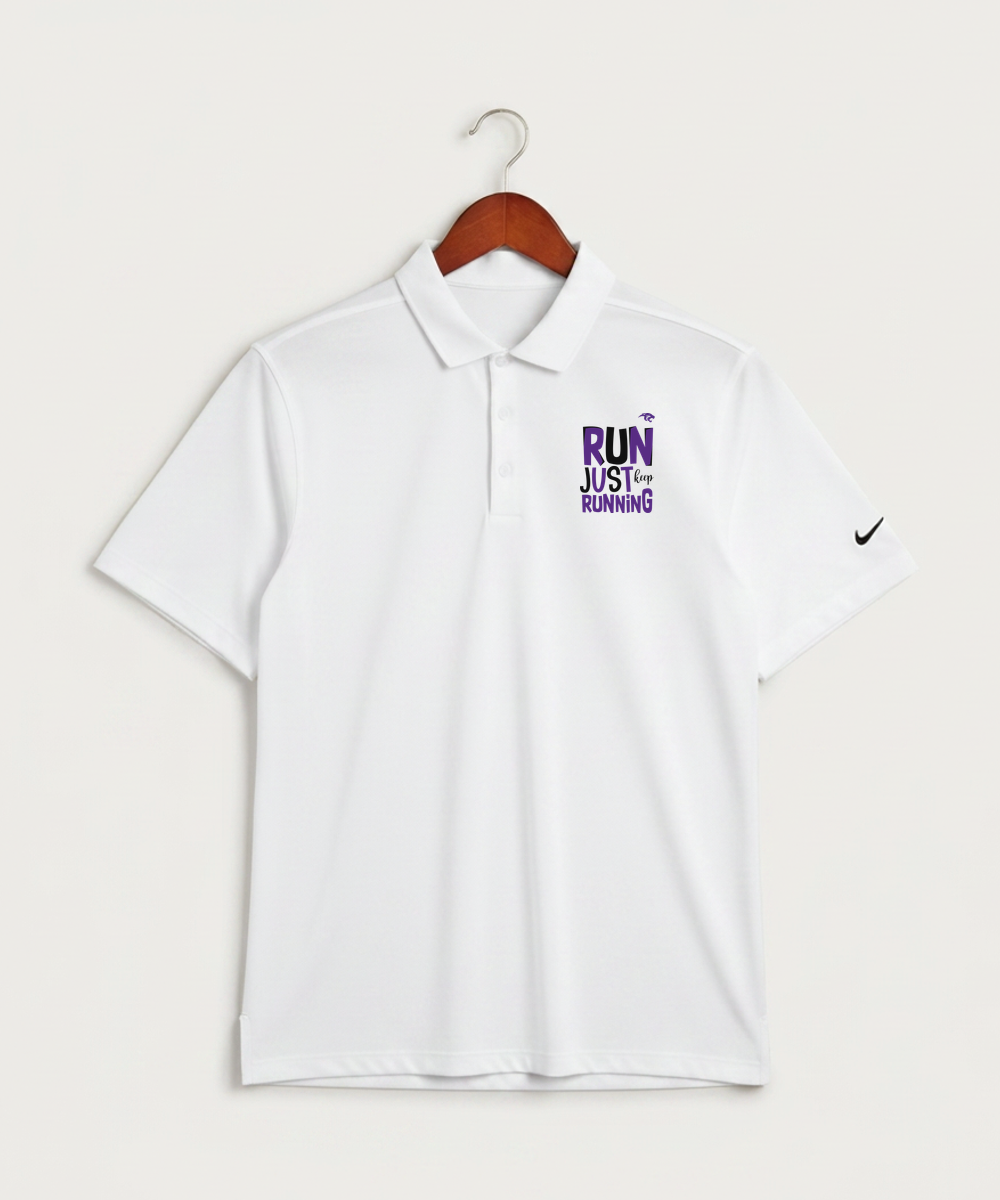Glencoe Silver Lake High School Athletics - White Polo - Left Chest
