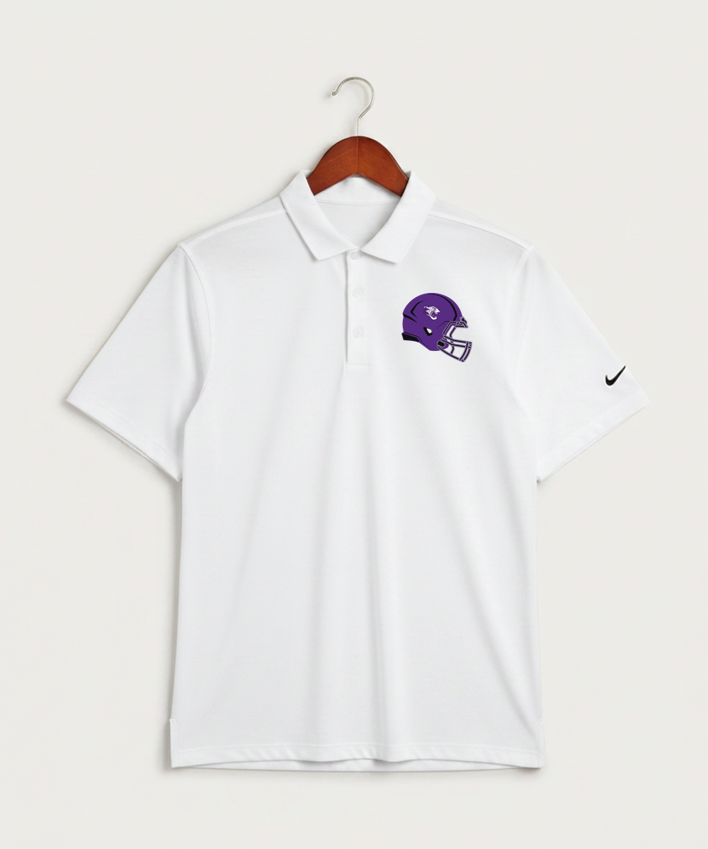 Granada-Huntley-East Chain/Truman Football (Boys) - White Polo - Left Chest