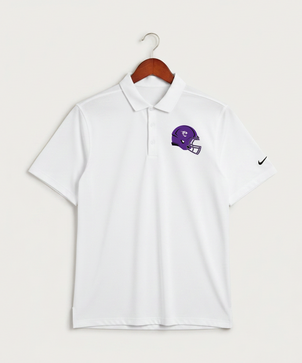 Granada-Huntley-East Chain/Truman Football (Boys) - White Polo - Left Chest