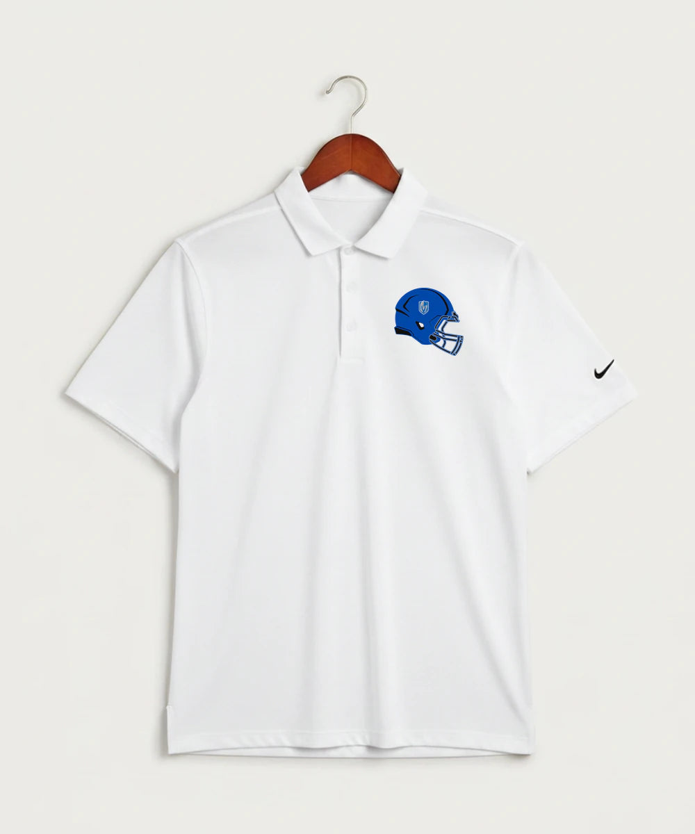 Lake Crystal-Welcome-Memorial High School Football (Boys) - White Polo - Left Chest