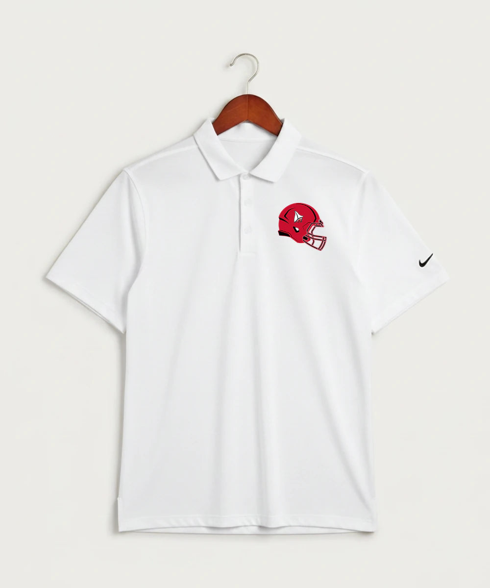 Detroit Lakes Community High School Football (Boys) - White Polo - Left Chest