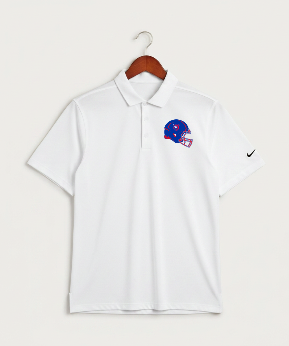 Bertha Hewitt High School Football (Boys) - White Polo - Left Chest