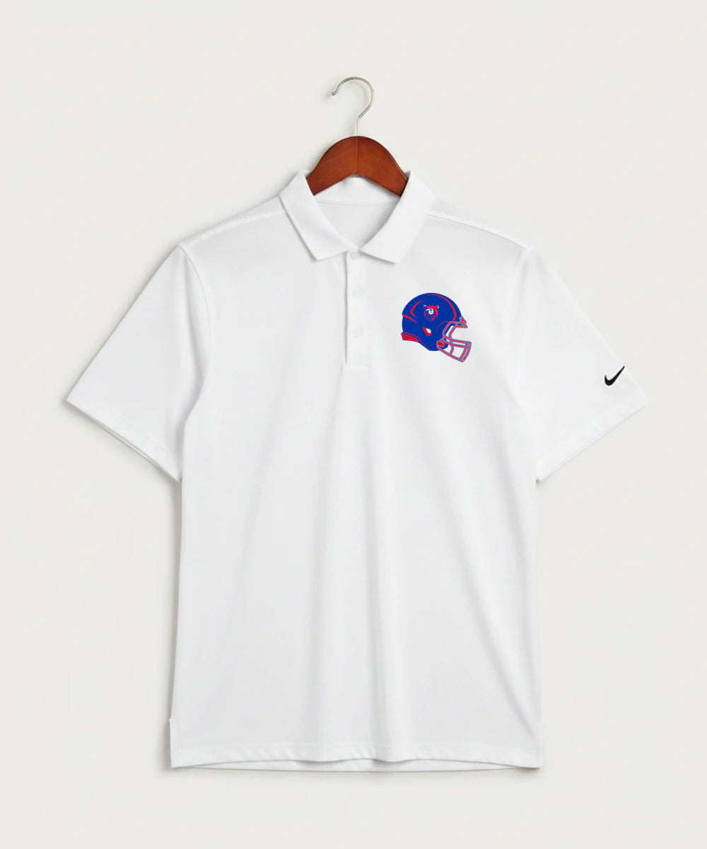 Bertha Hewitt High School Football (Boys) - White Polo - Left Chest