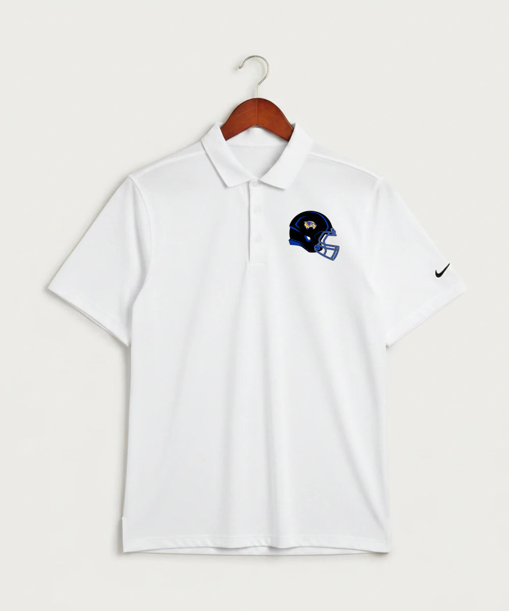 Wadena Deer Creek High School Football (Boys) - White Polo - Left Chest