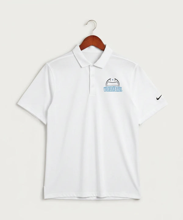 Eastview High School Volleyball (Girls) - White Polo - Left Chest