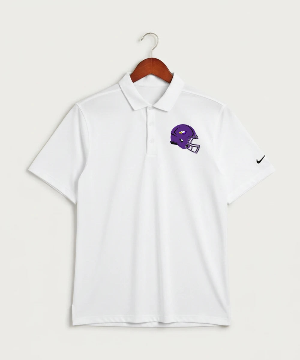 Red Wing High School Football - White Polo - Left Chest