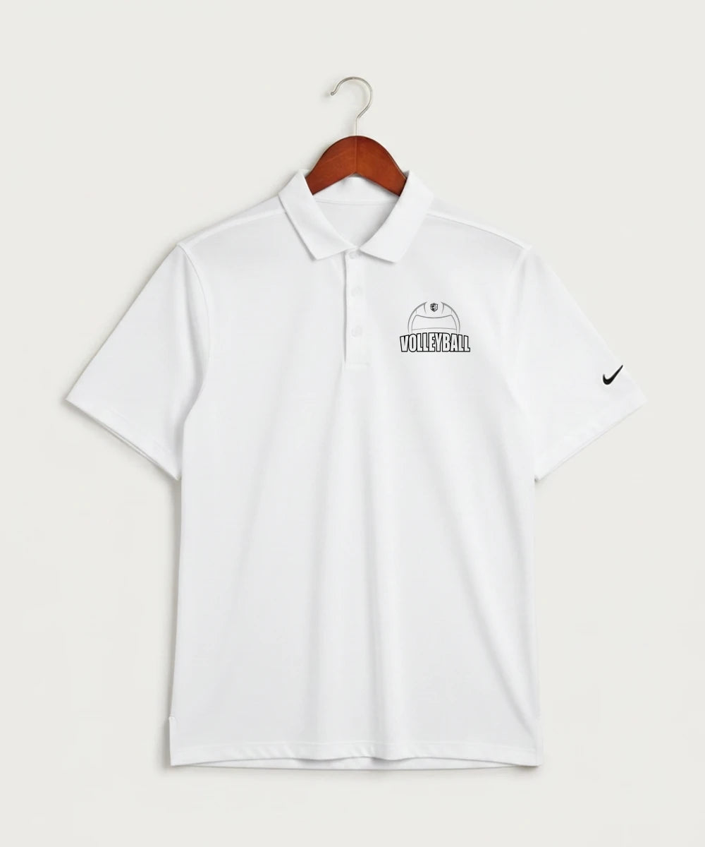 Kingsland High School Volleyball (Girls) - White Polo - Left Chest