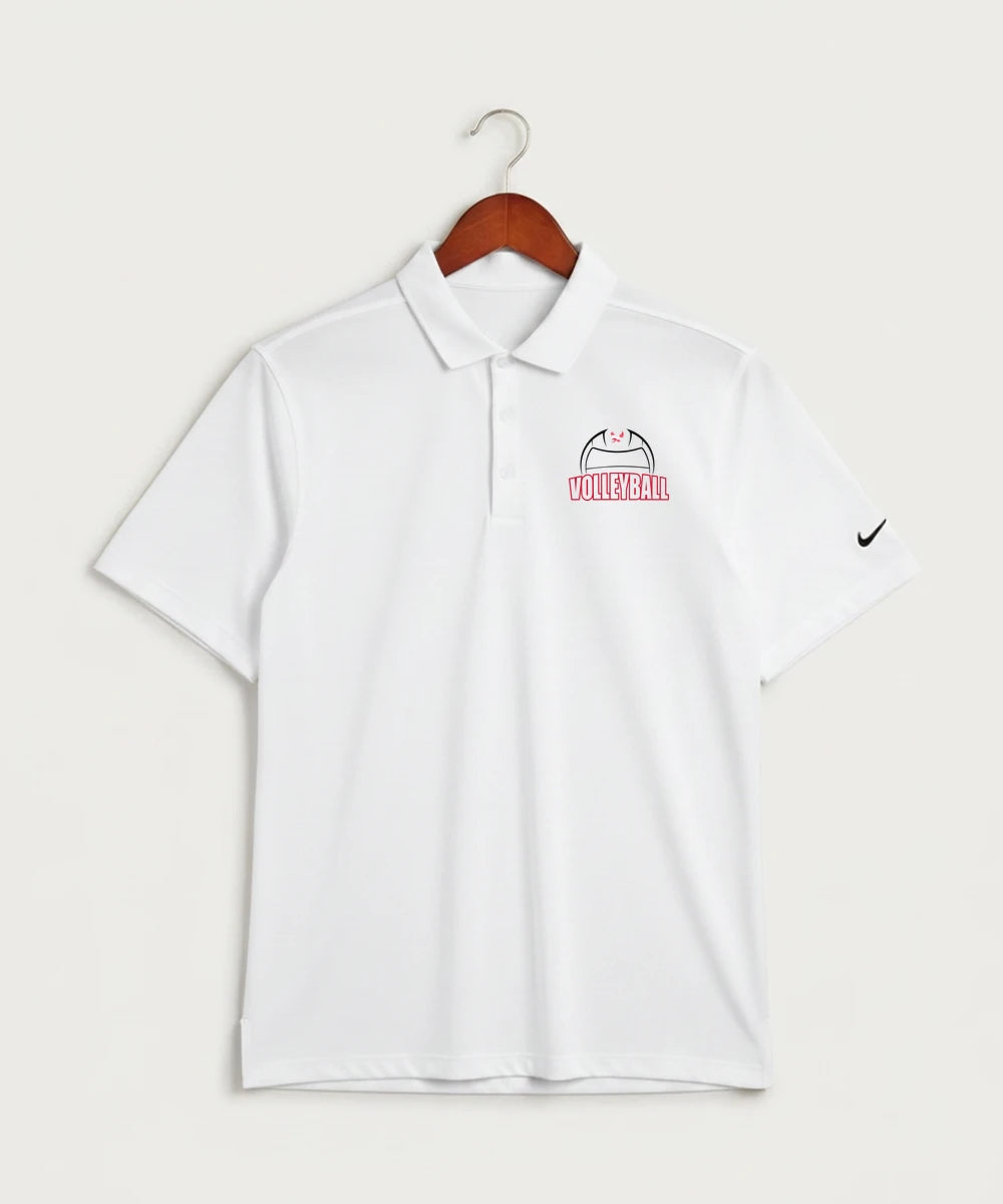 Wabasha Kellogg High School Volleyball (Girls) - White Polo - Left Chest